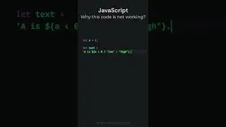 JavaScript: Why this code is not working? (Answered)