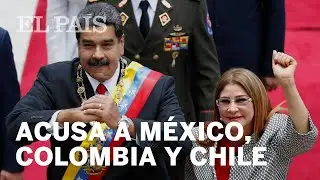 MADURO acusa a diplomáticos de CHILE, MÉXICO y COLOMBIA de participar en el ATENTADO contra él