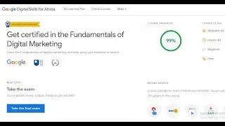 GET CERTIFIED  BY GOOGLE IN THE FUNDAMENTALS OF DIGITAL MARKETING