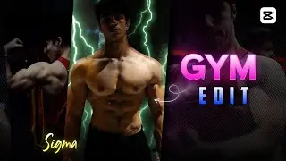 Viral Gym Edit Tutorial | Capcut🔥