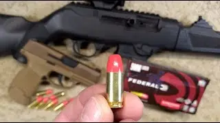 FEDERAL SYNTECH 9MM 130 grain Ammo Review - Made For Carbines But Will It Work In Semi-Auto Pistols?