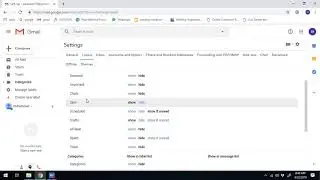 Create labels to organize Gmail