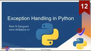 #Python Exception Handling | Python Tutorial for beginners | Python Programming | Exception Handling