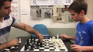 Blitz Wars - 4th Time a Charm for 12 Year Old NM Robert vs. GM Ehsan?