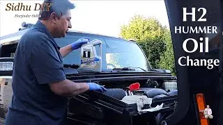 How To Change Engine Oil and Oil Filter on H2 HUMMER | How To Change Engine Oil on HUMMER H2 SUT