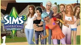 Let's Play: The Sims 3 Generations - (Part 1) - Create A Sim