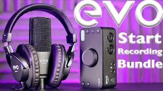 Best Audio Interface 2021? EVO Start Recording Bundle Review with Audio Examples