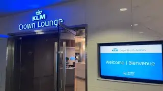 KLM Crown Lounge - Toronto International Airport YYZ - Terminal 3