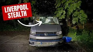 We hired a VW Transporter T6 to STEALTH CAMP