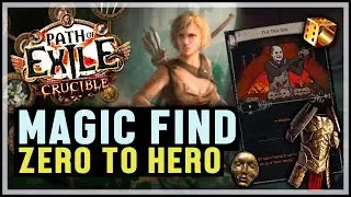 Pathfinder Caustic Arrow - How to Start Magic Find [Part 3] Path Of Exile - Crucible 3.21