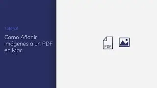 Como Añadir imágenes a un PDF en Mac con PDFelement