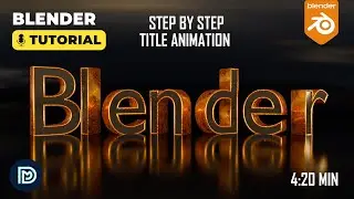 Blender Tutorial Simple 3D Text Animation in Blender 4.2