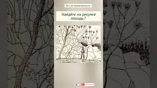 австрийский тест на внимательность, найдёте лошадь?