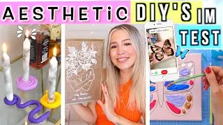 AESTHETIC DIY's 3.0 * Ich teste neue DIY's! 💕 Cali Kessy