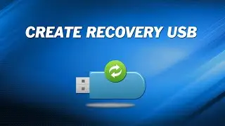 How to Create Windows10 Recovery USB Drive or Disk