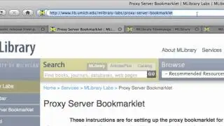 The Library Proxy Server Bookmarklet