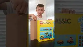 Brother and Sister Discover Hidden Race Car🏎 Lego Classic Bricks and Wheels