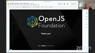 OpenJS Foundation Board of Directors meeting (2023)