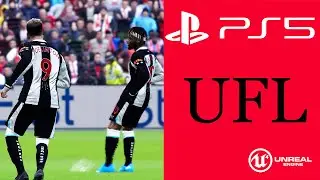 UFL PS5 | Liverpool vs Newcastle | use Unreal Engine 4 | Gameplay