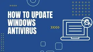 how to update windows antivirus