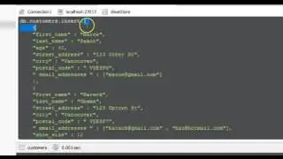 MongoDB A to Z - Video 8  Inserting Documents into Collections