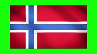 NORWAY 🏳️ FLAG Frame MOTION BORDER💯| #greenscreen effects - chroma key animations  VIDEO HD *1080*