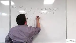 A-Level Further Maths F3-11 Scalar Product: Finding the Angle between a Line and a Plane