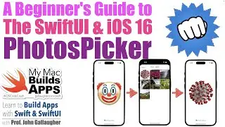 Ch. 3.3 PhotosPicker in SwiftUI BipTheGuy app