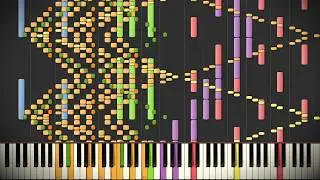 [Black MIDI] Synthesia - Undertale - Megalovania 82,000 notes ~ Daniel Gregory