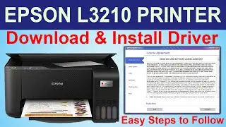 HOW TO DOWNLOAD AND INSTALL EPSON L3210 DRIVER - ENGLISH SUBTITLE