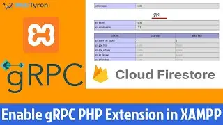 Install gRPC for PHP and enable its php extension in xampp.