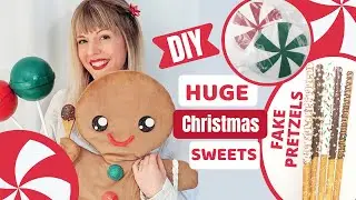 🎄DIY HUGE CHRISTMAS CANDY Room Decor Tutorial - FUN and ADORABLE!