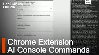 Failed Project - Chrome Extension to Run AI Generated Code | Unscripted Coding