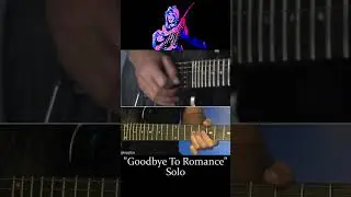 Goodbye To Romance Solo - Randy Rhoads