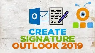 How to Create a Signature in Outlook 2019 | How to Add a Signature in Outlook 2019