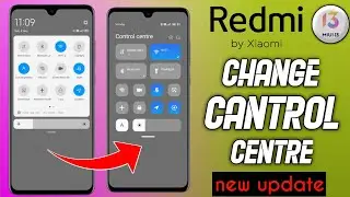 MIUI New Control Center | New control panel | Enable |  redmi me notification bar change kaise kare