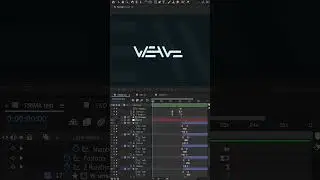 If smartphones had AE - WEAVE Logo Animation #aftereffects  #motiongraphics #animation #motiondesign