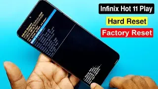 Infinix Hot 11 Play [ X688B ] Hard Reset | Infinix Hot 11 Play Factory Reset & Pattren Unlock |