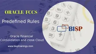 Oracle FCCs Predefined Rules | Oracle FCCs Seeded Rules | FCCs Training | FCCs Consolidation Rules