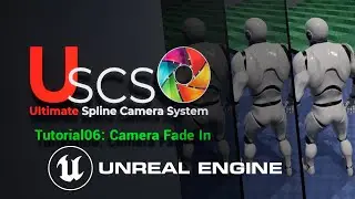 08 - Uscs UE4, UE5 tutorial: Create a Fade In camera effect with Ultimate Spline Camera System