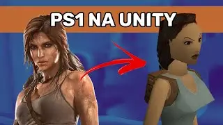 Como deixar jogo com GRÁFICO de PS1 na UNITY || Gráfico retrô