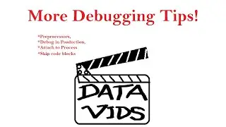 Skip code, or make code debug/production only [DotNet Development] (Debugging Tips!)