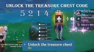 Unlock The Treasure Chest Code Genshin Impact