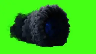 Smoke Portal green black screen