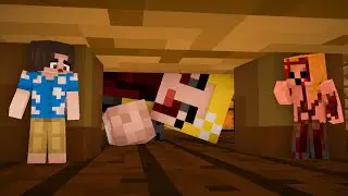 SAMANTHA'NIN KÖYÜNDE GİZLİCE 1 GECE GEÇİRDİK 🥵 - Minecraft