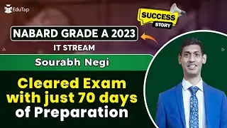 NABARD Grade A Topper Interview | NABARD Grade A Preparation Strategy | How To Crack NABARD | EduTap