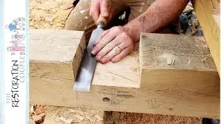 How to build an Oak Timber Frame workshop. - lots of TIPS!