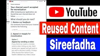 🛑Furmaata Youtube Monetization Isiin Adabee |Reused Content Youtube Monetization Fix