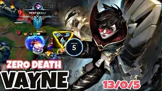 TOP 5 VAYNE VS TRISTANA AND GOT A PENTAKILL WITHOUT DYING HOW 😱😱 ??| GAMEPLAY | #vayne  #wildrift