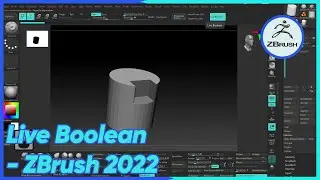 Live Boolean - ZBrush 2022